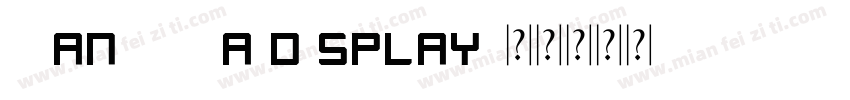 margiona display字体转换